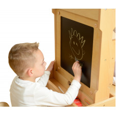 Masterkidz Double-sided chalk dry-erase writing board