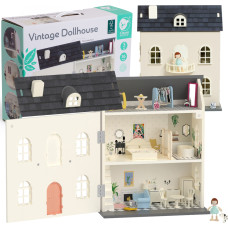 Classic World Wooden Vintage Dollhouse