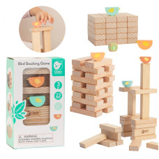 Classic World Educational Game Stacking Bird Blocks 23 pcs.