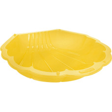 Woopie Yellow Shell Sandbox, Lockable, 2in1, Dry Pool, 1 pc.