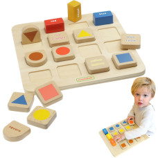 Masterkidz Educational Board Sorter Shapes and Colors