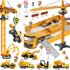 Woopie Truck 6in1 Construction Set Crane Springs Accessories