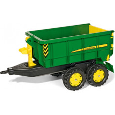 Rolly Toys Large Two-Axle John Deere Dump Trailer