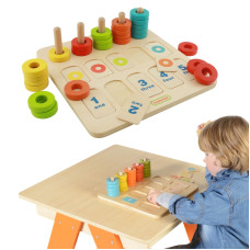 Masterkidz Learning Colors and Counting Educational Montessori Table