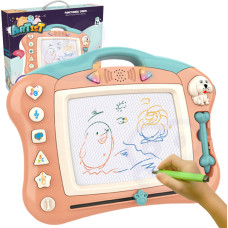 Woopie Description Interactive Magnetic Board Graphic Tablet Music Light Orange