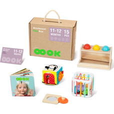 Tooky Toy Box XXL Box Montessori Educational 5in1 Sensory 11-12 Months