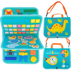 Woopie Montessori Educational Bag Book - Dinosaurs