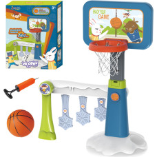 Woopie Set 2in1 Basketball Football Goal + Ball + Pump