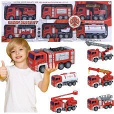 Woopie Fire Department Cars Set 6in1