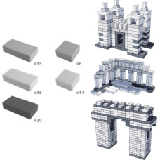 Classic World EDU Bricks EVA Soft for Building 90 pcs.