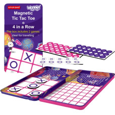 Woopie Magnētiskā spēle 2in1 Tic Tac Toe + 4. spēle MINI līnijā