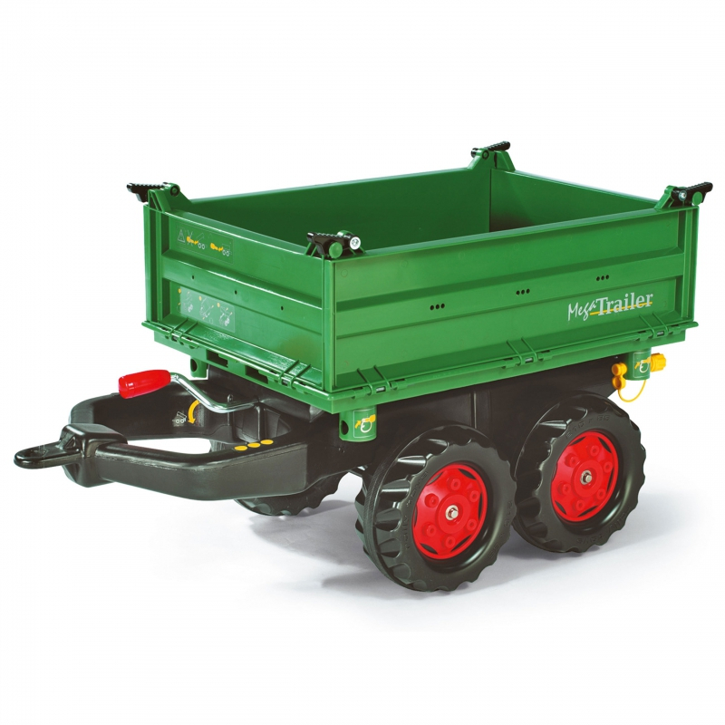 Rolly Toys rollyTrailer Mega Trailer pašizgāzēja piekabe traktoram