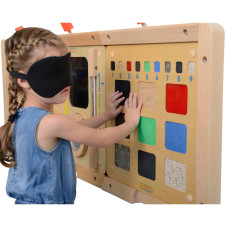 Masterkidz Educational Board Material Recognition Sense of Touch